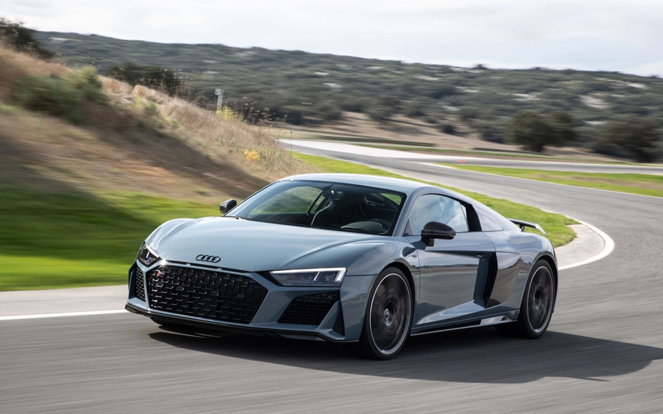 Audi R8 V10 Performance is in list of Top 10 Luxury Sports Cars in Dubai