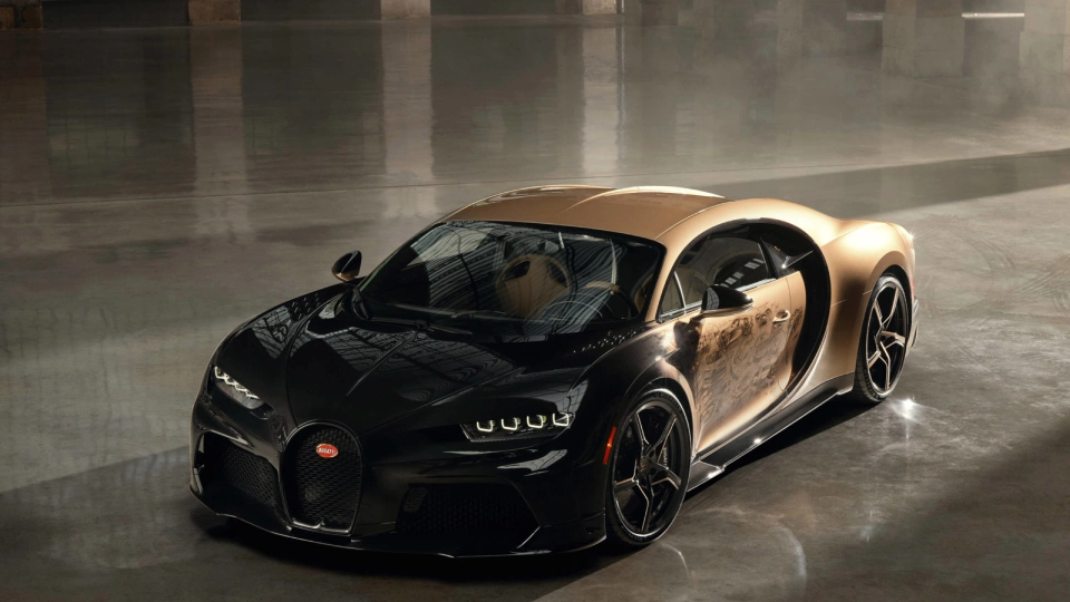 Bugatti Chiron is a super fast car