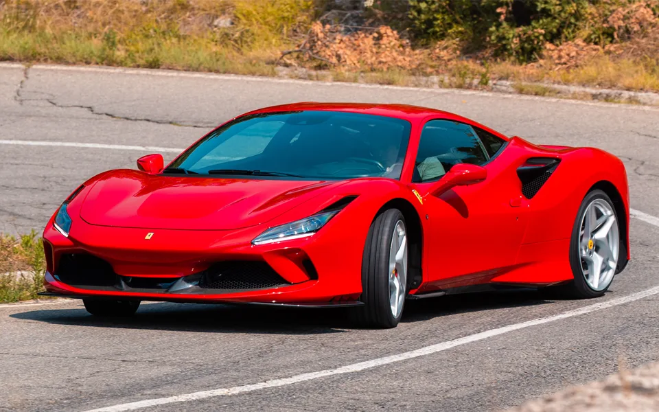 Ferrari F8 Tributo is in list of Top 10 Luxury Sports Cars in Dubai