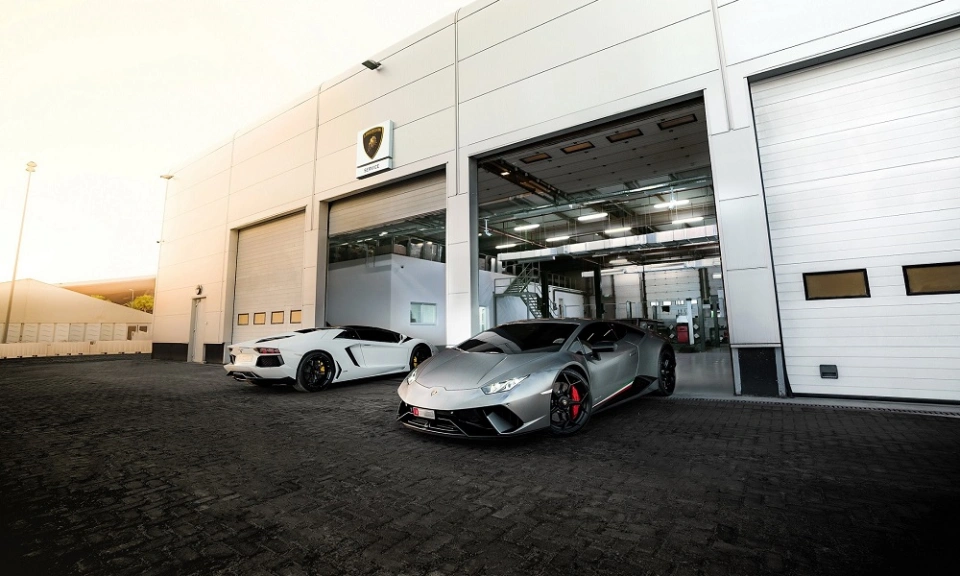 New Lamborghini service centers in Abu Dhabi