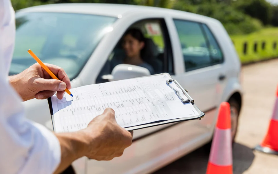 a professional driving instructor in Abu Dhabi
