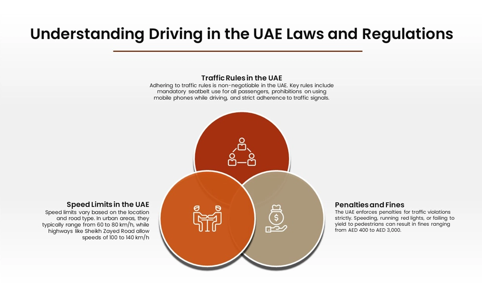Main traffic laws to know about driving in the UAE