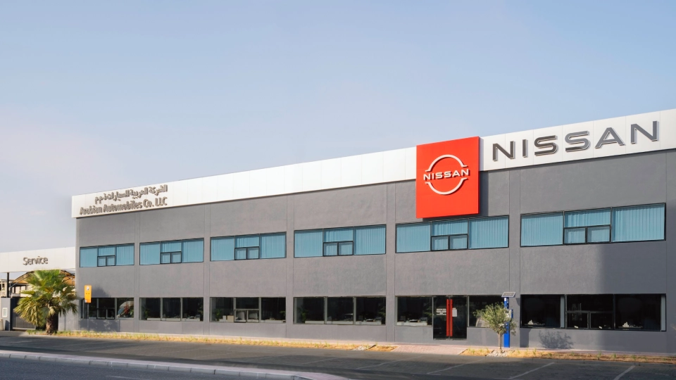A newly-launched Nissan service center in Dubai
