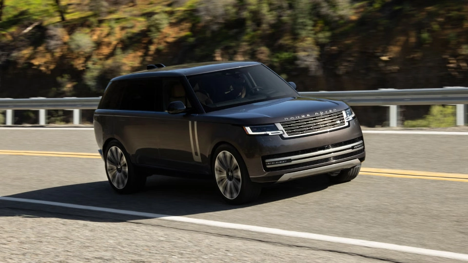 Luxury range rover model, best left to Range Rover Service centers