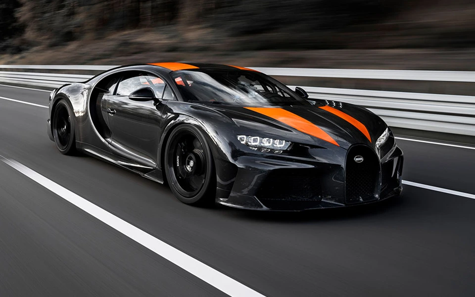 Bugatti Chiron Super Sport in list of Luxury Cars in Dubai