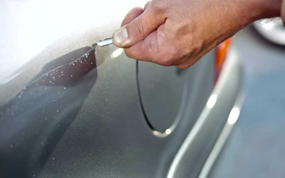 Car Insurance for Key Scratches