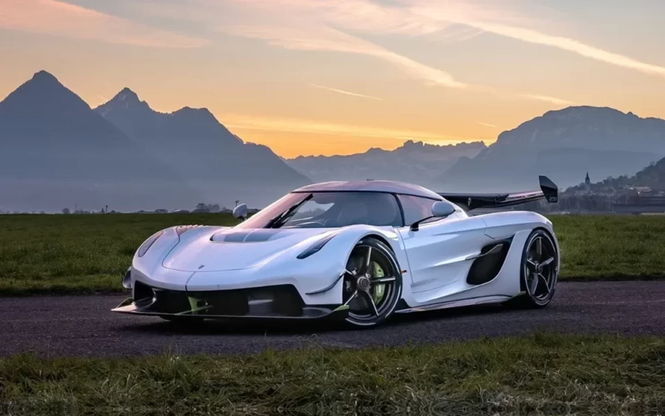 Koenigsegg Jesko in list of Luxury Cars in Dubai