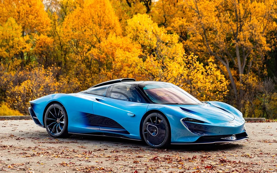 McLaren Speedtail in list of Luxury Cars in Dubai
