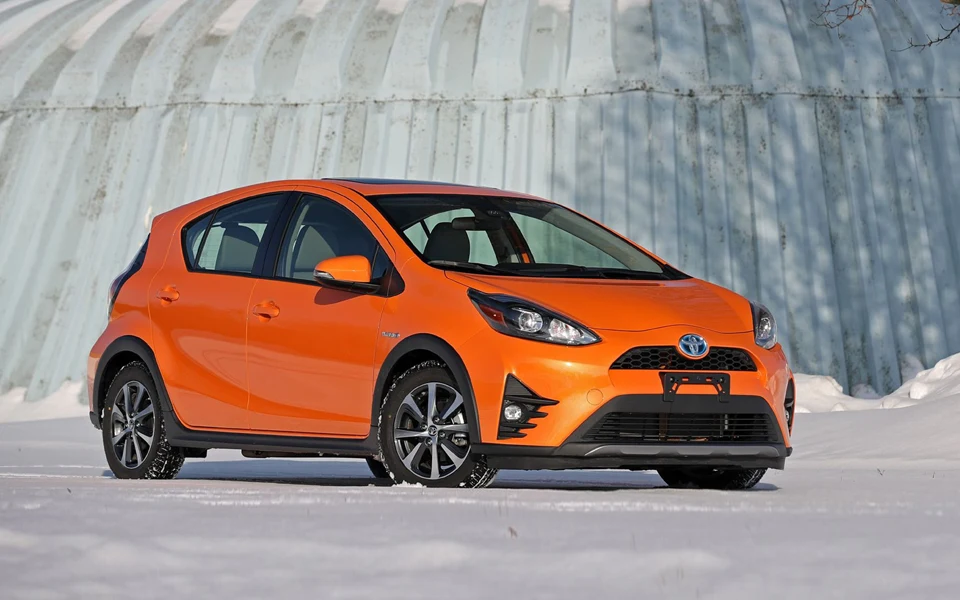 Toyota Prius C is one of the cheapest hybrid cars in the UAE