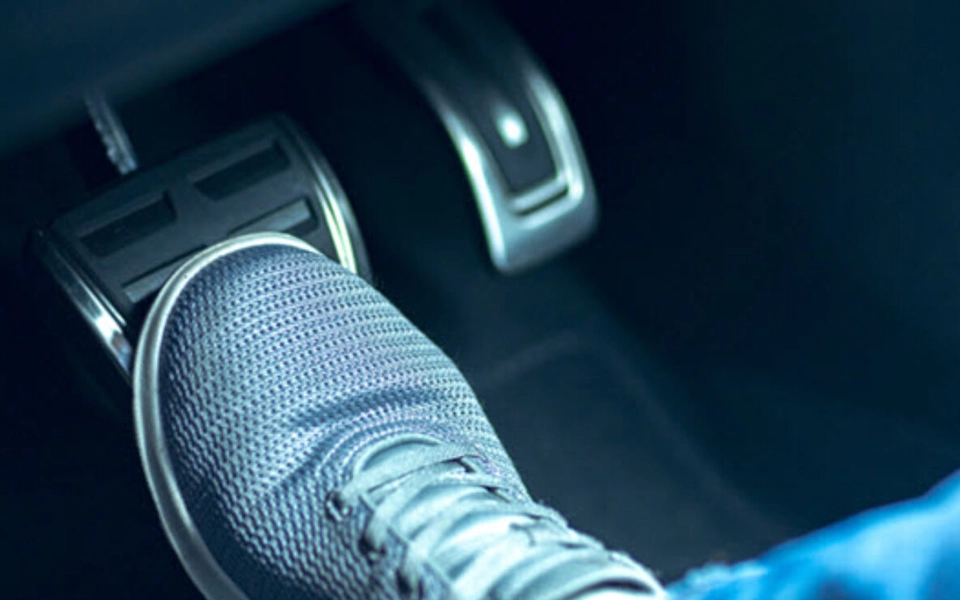 test drive check for acceleration, braking, and alignment