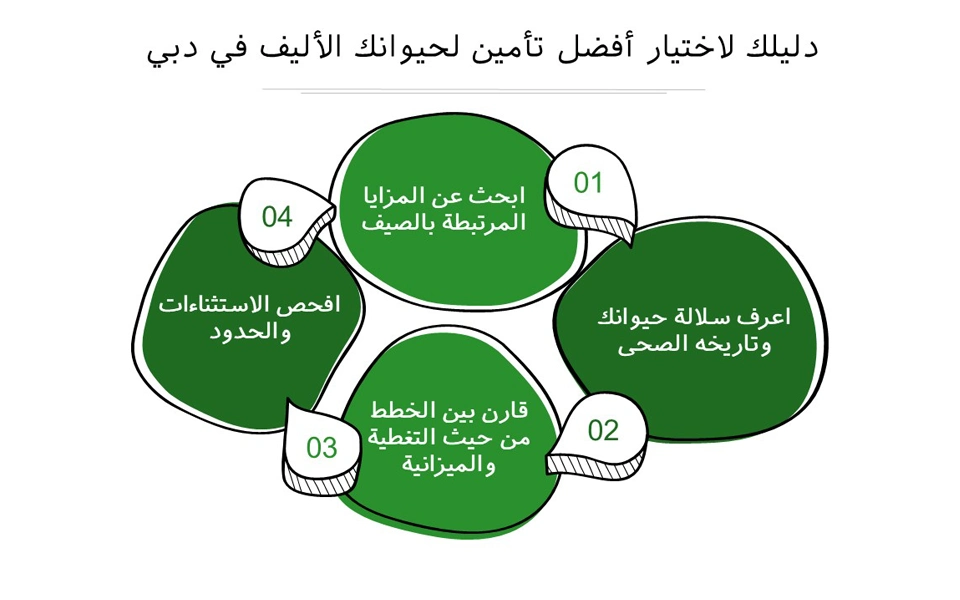 دليلك لاختيار أفضل تأمين لحيوانك الأليف في دبي