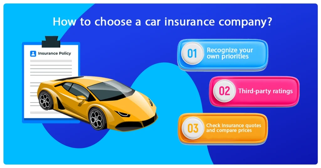 3 important factors on How to choose car insurance company in UAE
