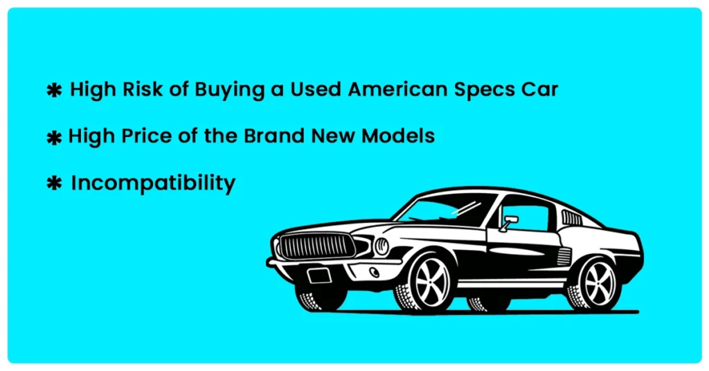 What is the Problem with American Specs Car in UAE?