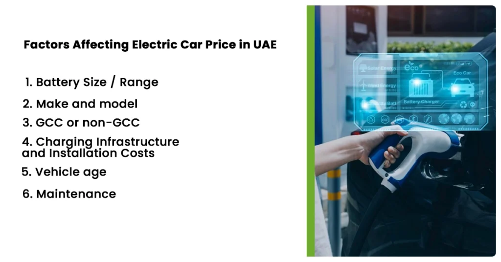 Factors Affecting Electric Car Price in UAE