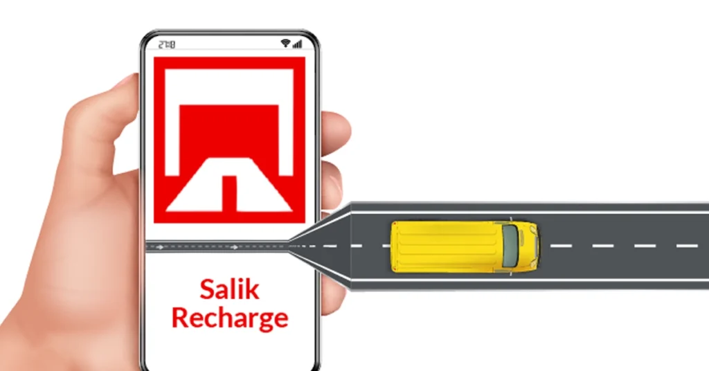 Recharge Salik via Smart Salik App