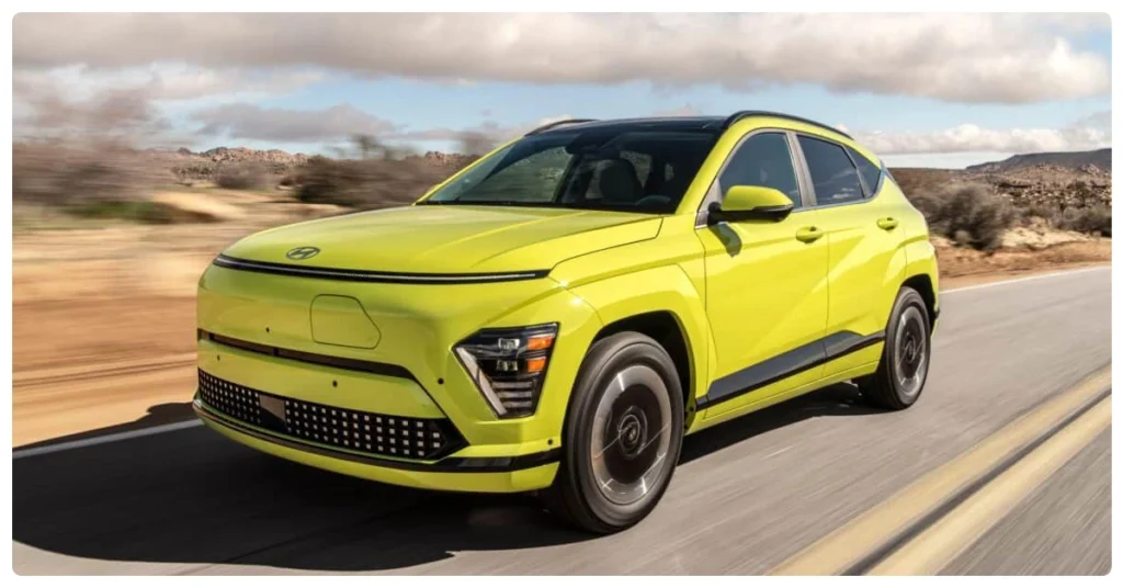 Best-Selling Electric Cars Worldwide- Hyundai Kona Electric