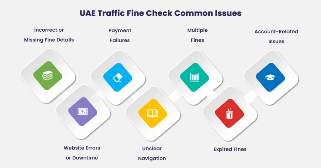 UAE Traffic Fine Check Common Issues