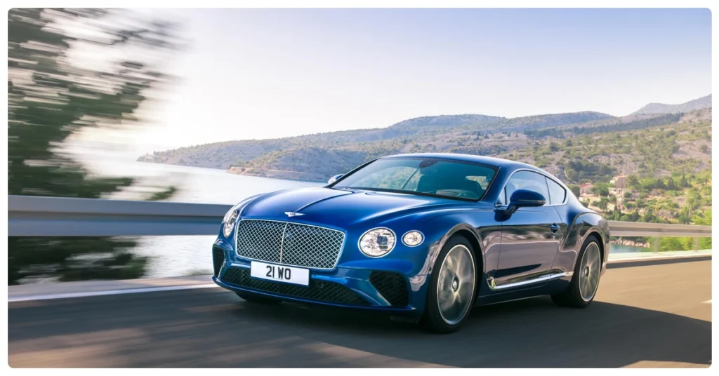 Top 10 Luxury Sports Cars in UAE- Bentley Continental GT