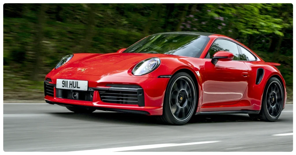 Top 10 Luxury Sports Cars in UAE- Porsche 911 Turbo S