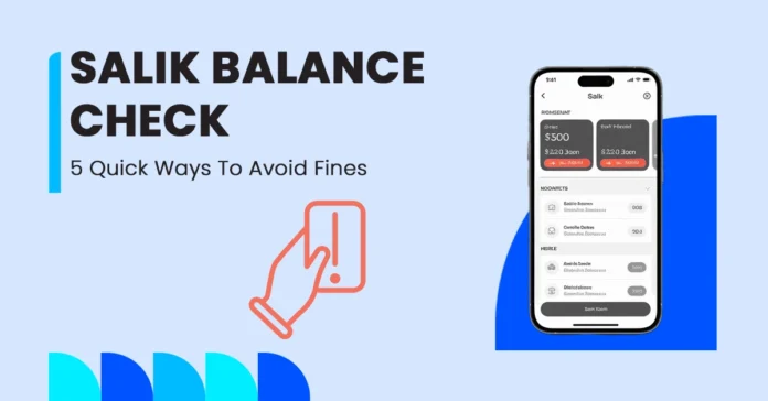 How to Do Salik Balance Check in Dubai Full Guide Featured Image