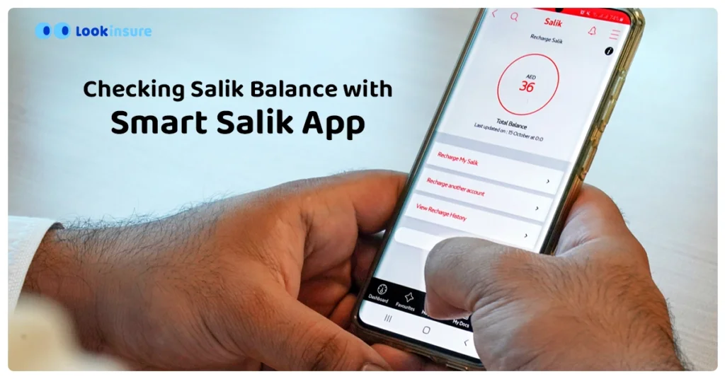image showing Checking Salik Balance with Smart Salik App