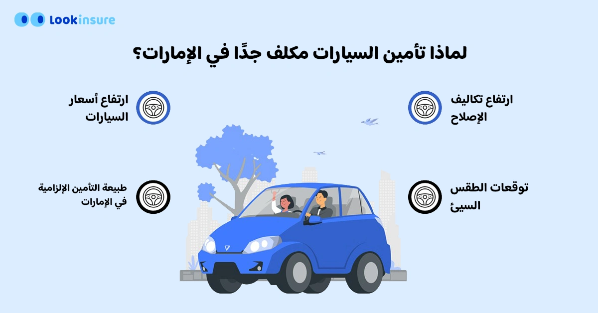 لماذا تأمين السيارات مكلف جدا في الإمارات؟