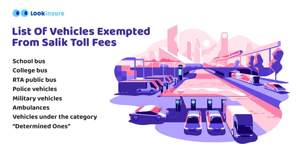 image showing List Of Vehicles Exempted From Salik Toll Fees