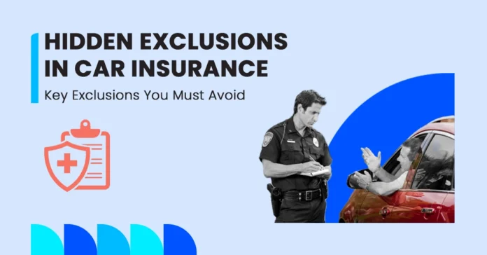 Car Insurance Exclusions Full Guide Featured Image