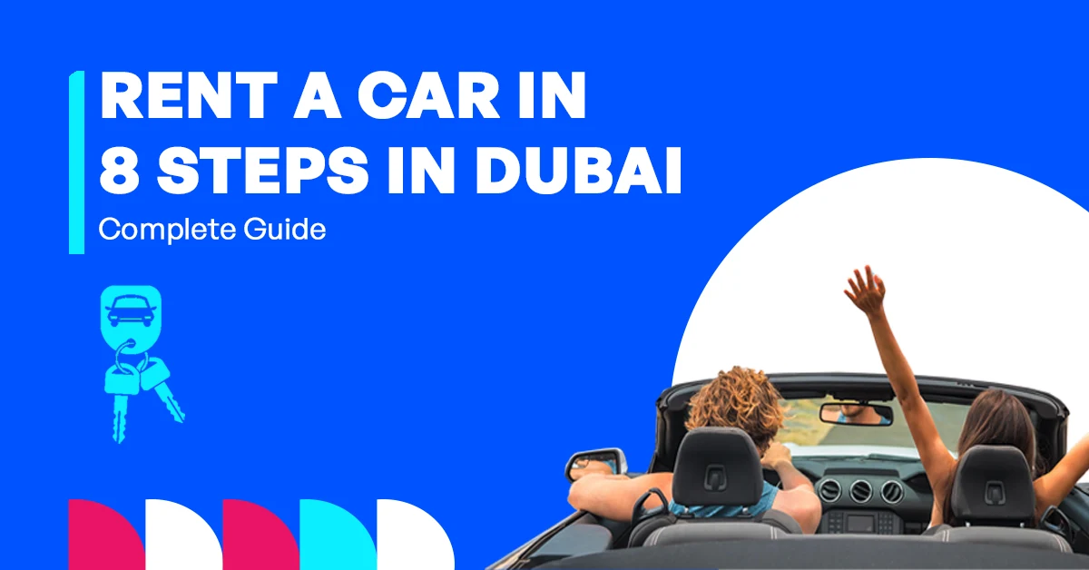 series of rental cars in Dubai