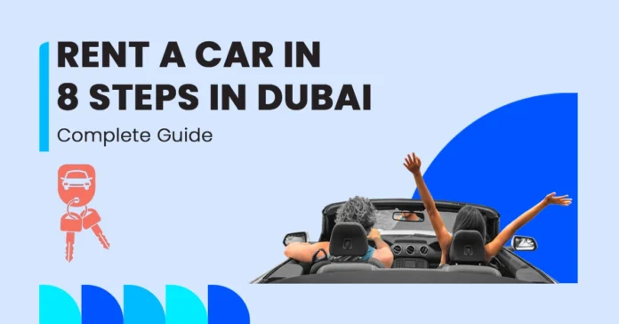 series of rental cars in Dubai