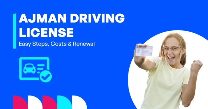 Driving license in Ajman