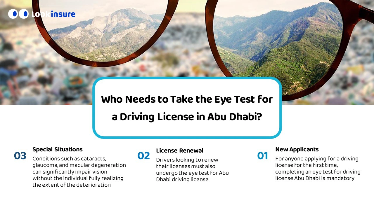 3 things to consider when taking an eye test for an Abu Dhabi driving license