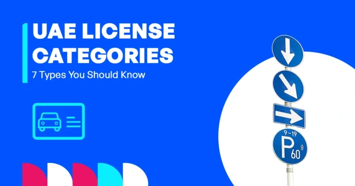 7 UAE Driving License Categories List Full Guide Featured Image