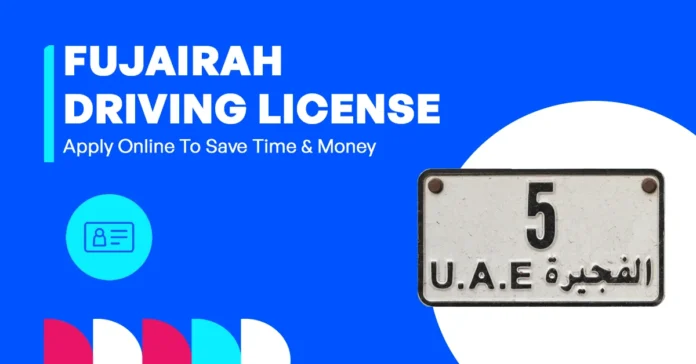 Driving license cost guide in Fujairah