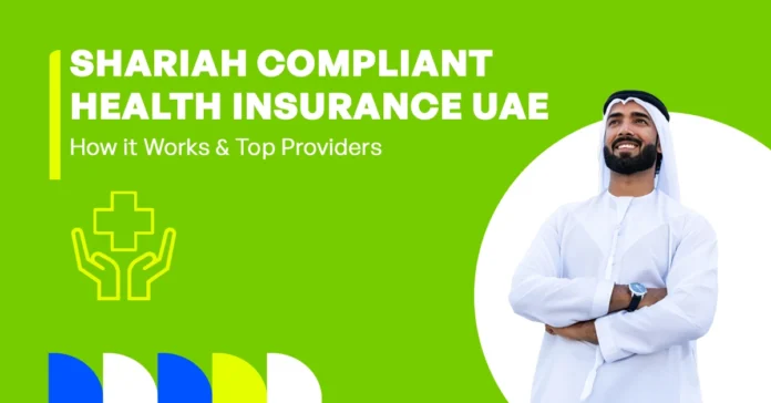 The image shows what Shariah-compliant health insurance is and how it aligns with Islamic principles.