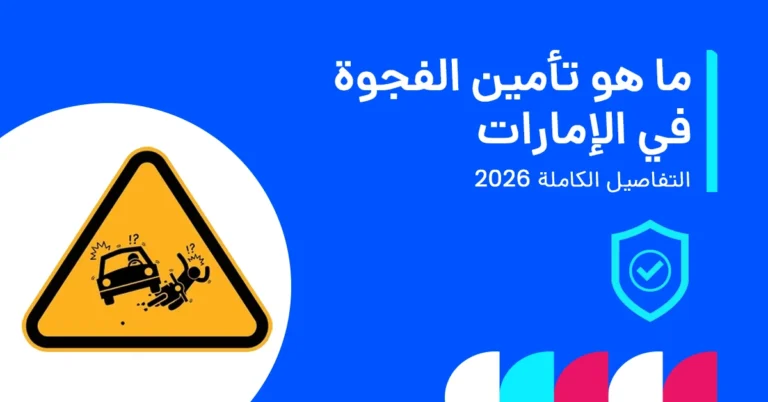 في الصورة يُظهر شرحًا لتأمين الفجوة (GAP)، بما يشمل كيفية عمله، وما الذي يغطيه، والحماية المالية التي يوفرها عند اعتبار السيارة خسارة كلية.