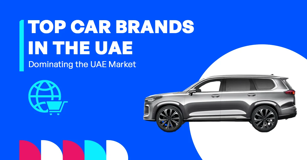 In this infographic, it shows the top car brands dominating the UAE market, highlighting popularity, market share, and consumer preferences.