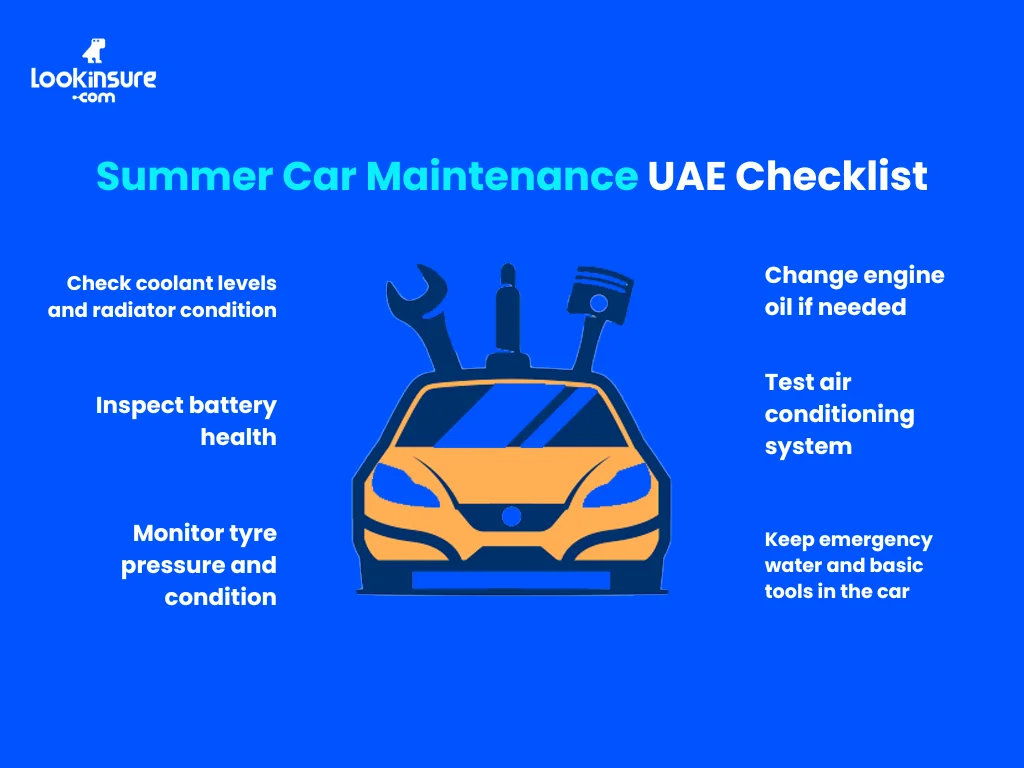 image showing Summer Car Maintenance UAE Checklist